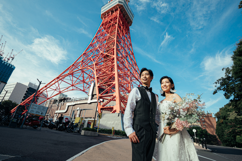 【洋装】東京タワー&芝公園ロケーションプラン