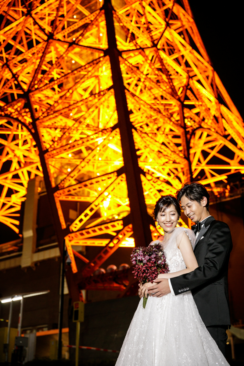 【洋装】東京タワー&芝公園ロケーションプラン