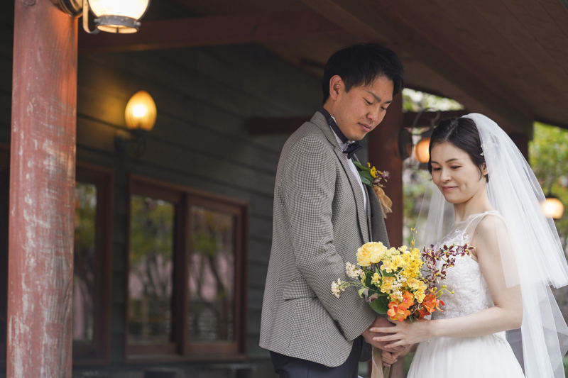 ガーデンにある小屋にて