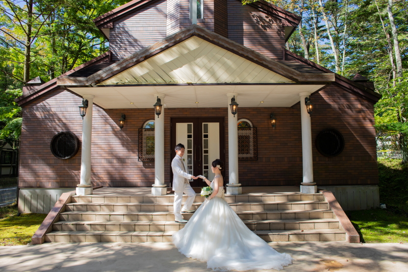 *13:10チャペル到着