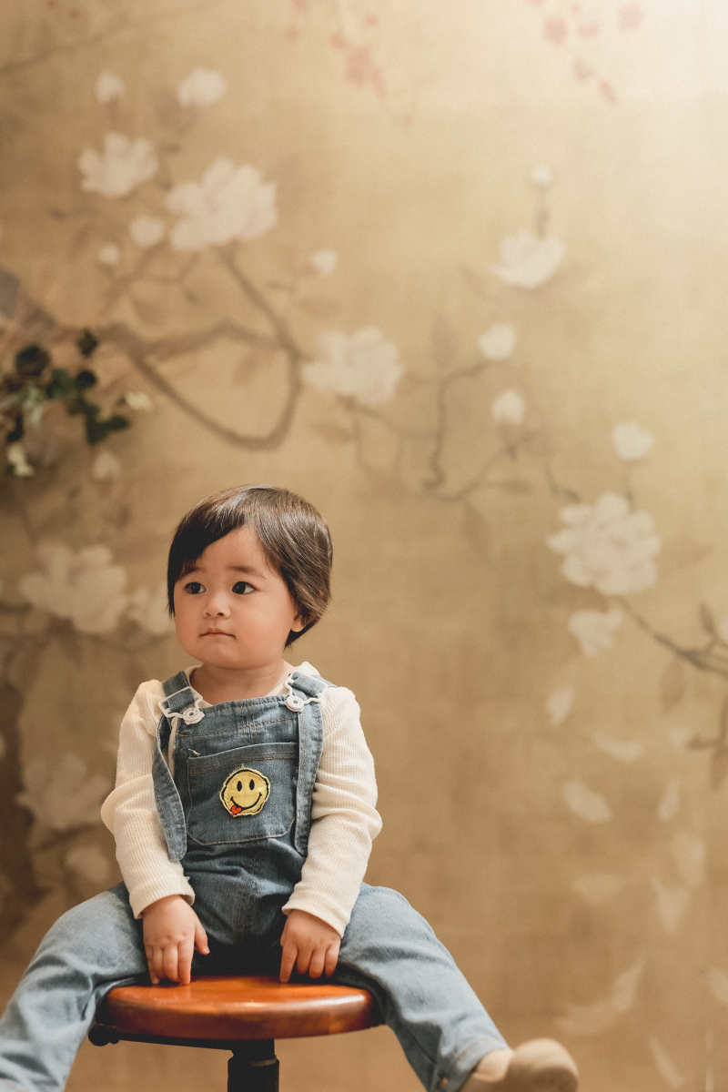 シノワズリ調の壁