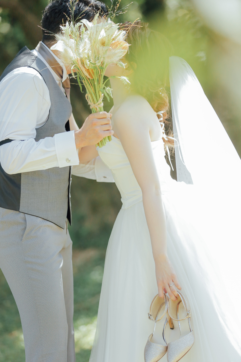 ブーケを使って…