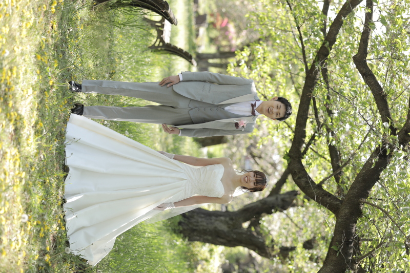 自然の中での撮影