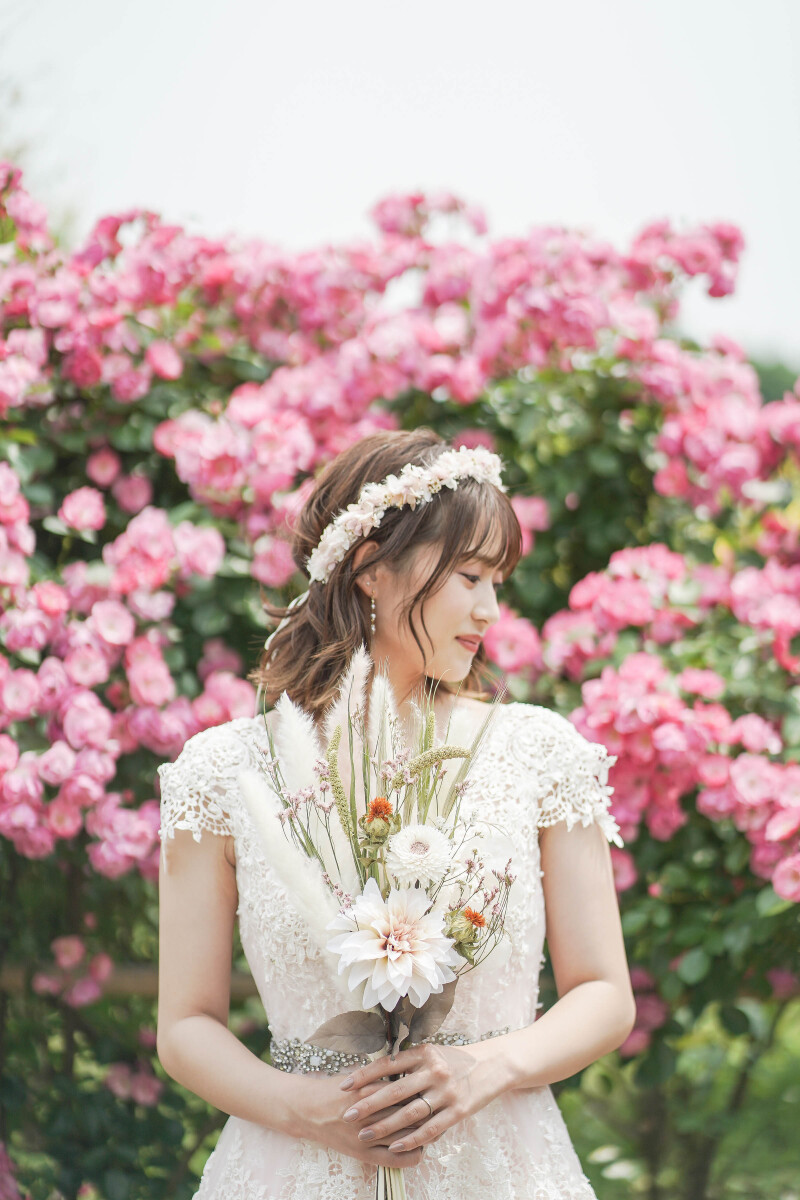 新婦様のソロショット