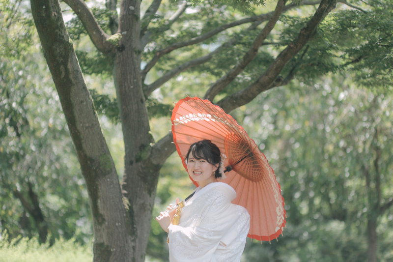 新婦様のソロショット