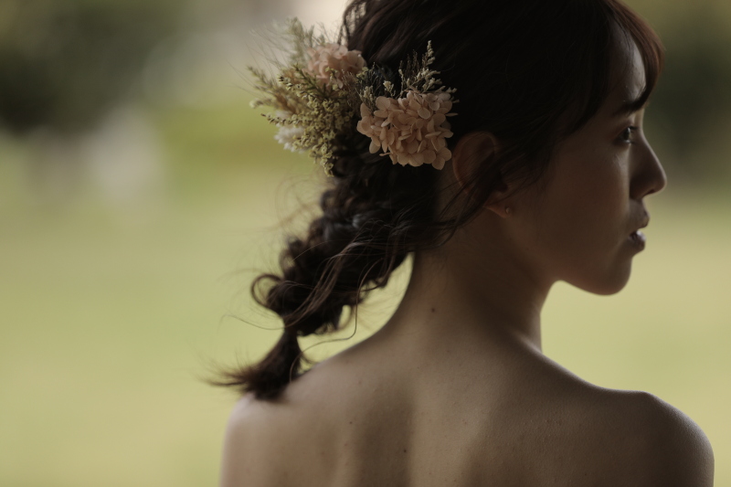 新婦様のソロショット