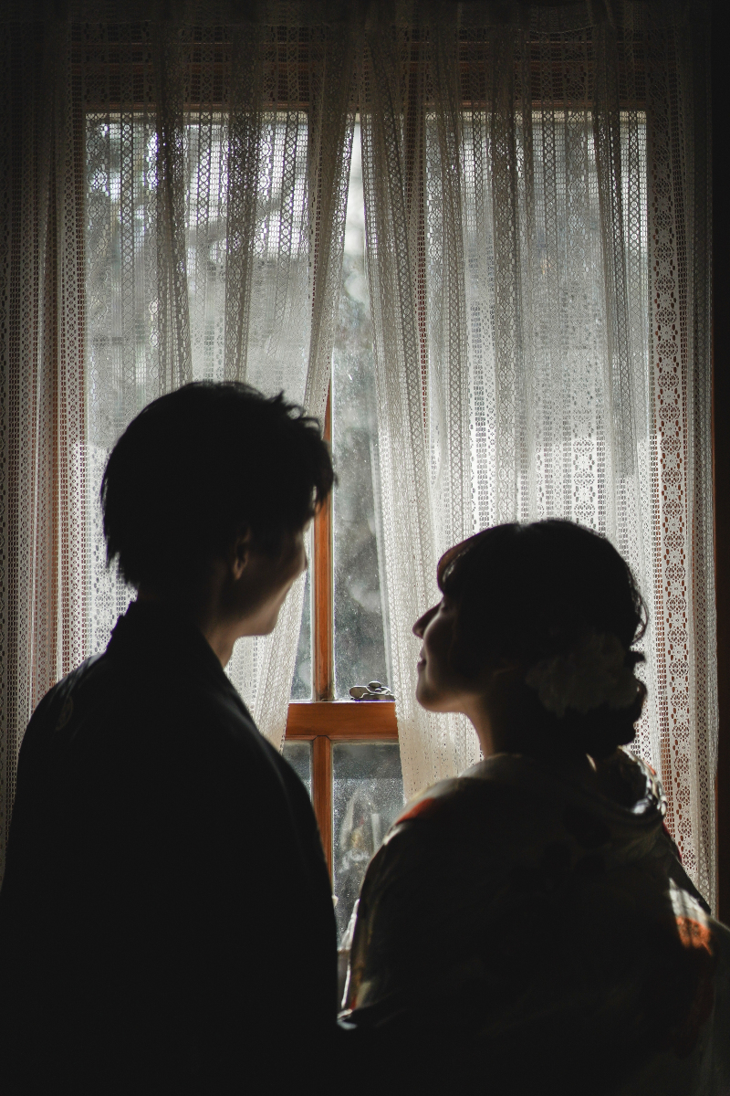 シルエット撮影