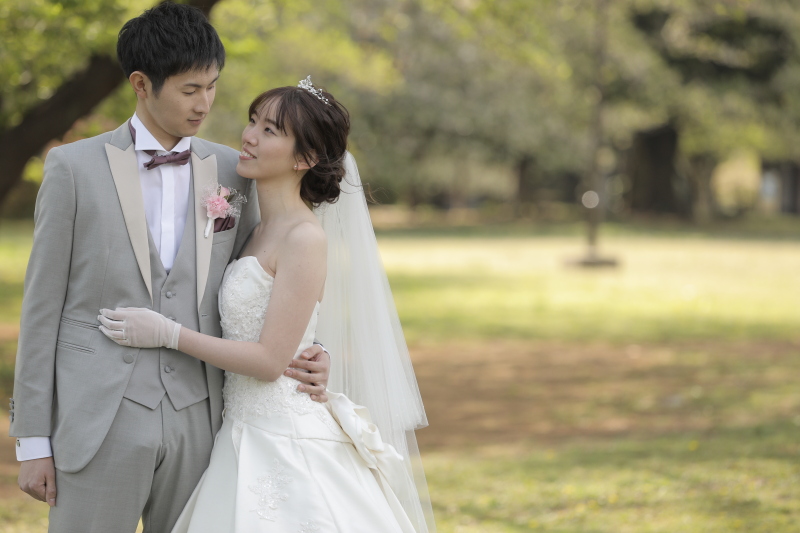 寄り添って撮影♫