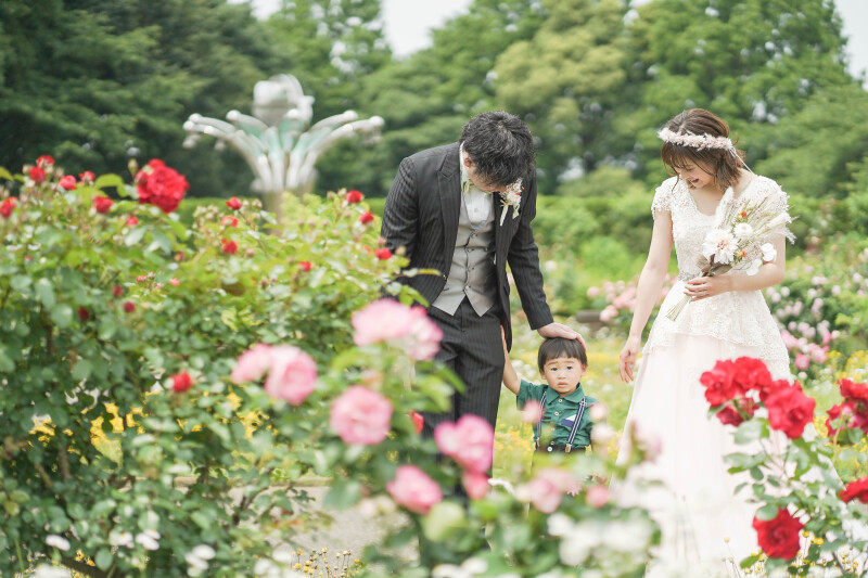お花が綺麗な撮影スポット