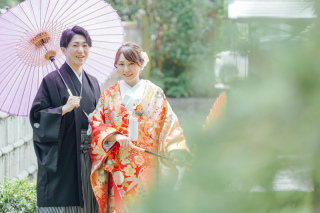 色打掛ロケーション撮影