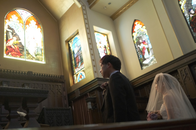 温かい雰囲気の撮影