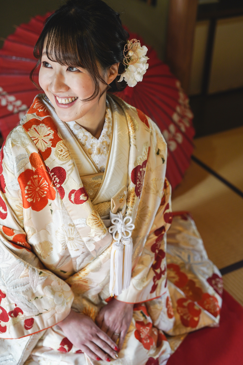 ご新婦様の撮影