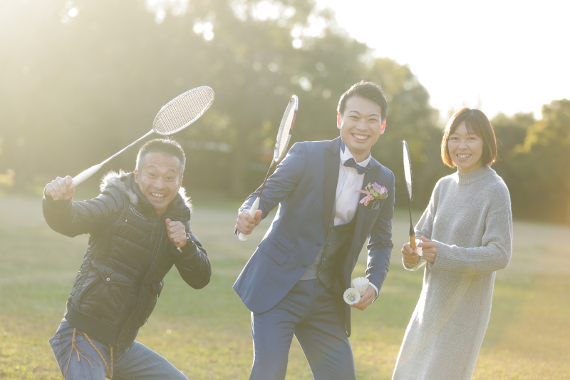 *新郎様チーム VS