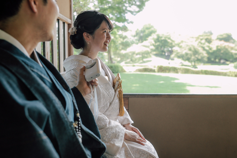 新郎様の気遣い