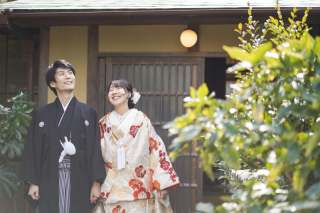 ＜和装ロケーション撮影＞旧山崎家別邸