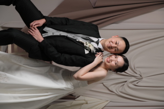 ウェディングフォト　スタジオ撮影