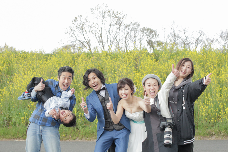 *撮影は当日みんなで作り上げてます!