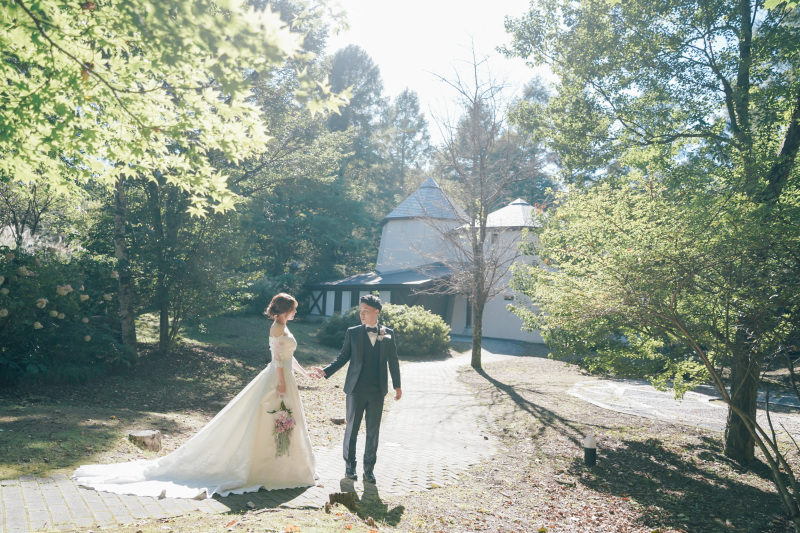 建物の前でパシャリ