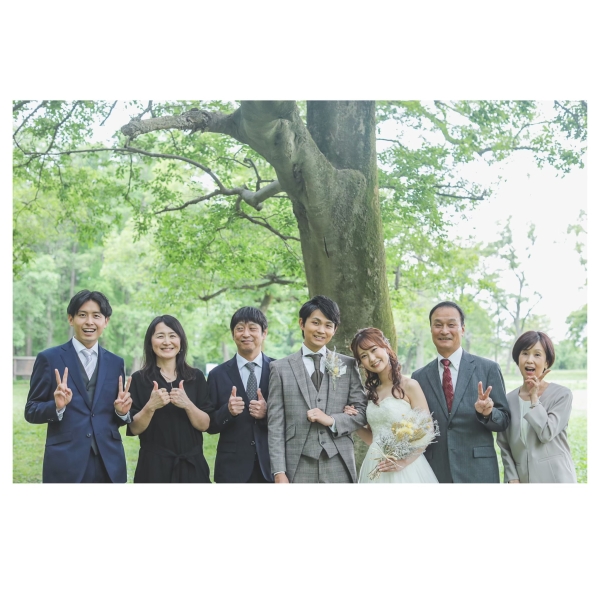 家族やご友人みんなで楽しむ撮影も◎