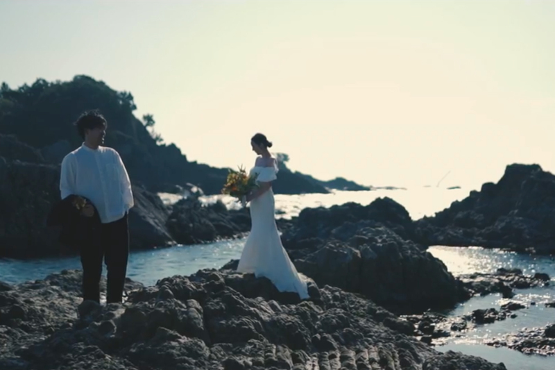 【前撮りオプション】前撮りメイキングムービー《Scene》撮影当日にビデオグラファーが同行して撮影（撮影1時間〜・約8週間納品）