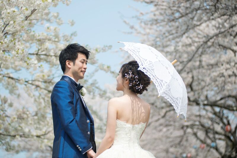 ヘアスタイルも可愛く