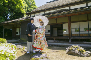 WEDDING SCENE WARAKU_和装　ロケーションフォト