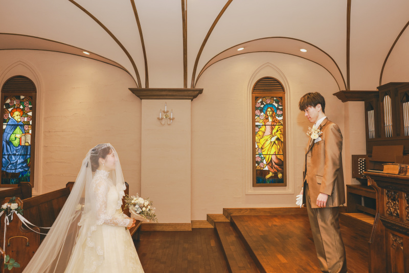 本格チャペル撮影◆洋装ロケーションフォトプラン【全カットデータプレゼント！】