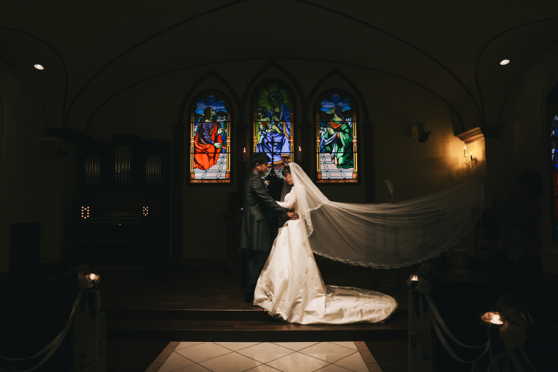 本格チャペル撮影◆洋装ロケーションフォトプラン【全カットデータプレゼント！】