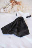 ネクタイ＊ブラックチェック