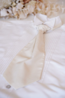 ネクタイ＊ホワイトボーダー