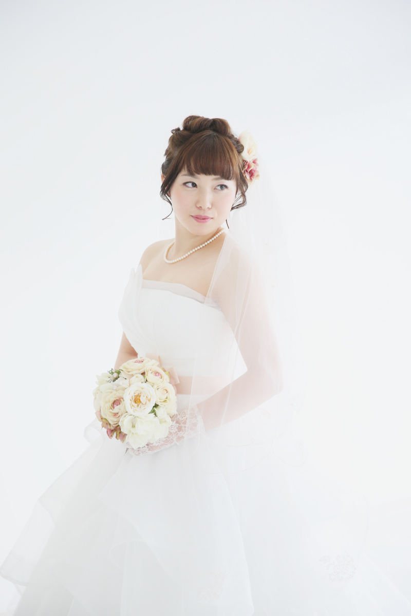 スタジオでお一人写し