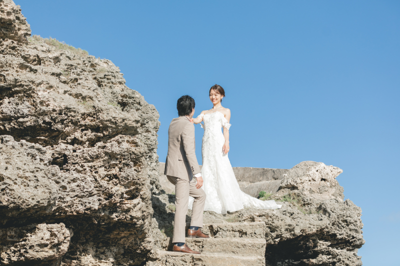 ＊断崖絶壁での撮影