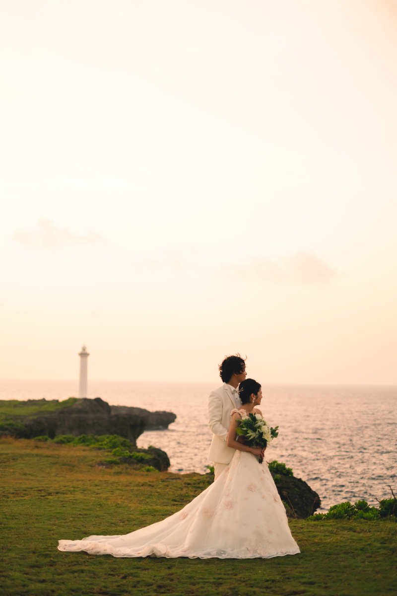 ＊残波岬灯台で撮影