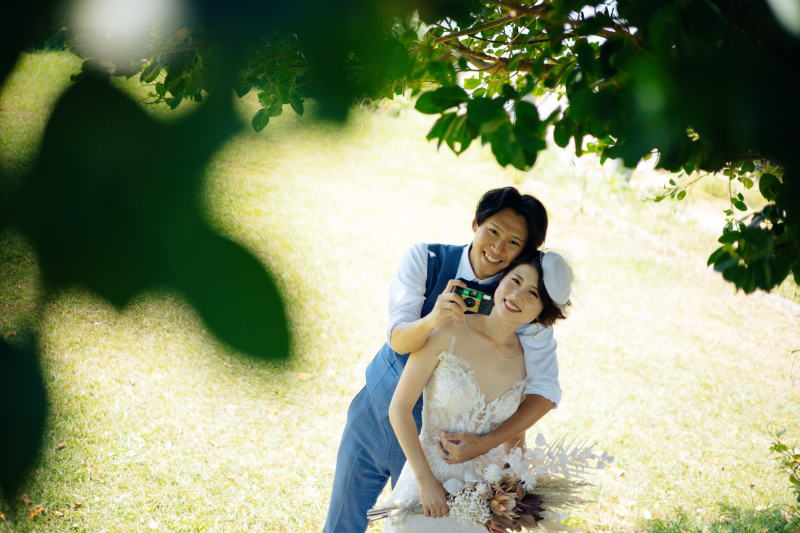 *グリーンでの撮影