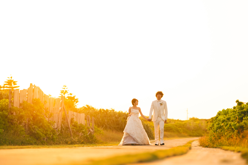 ＊夕陽がでてきました