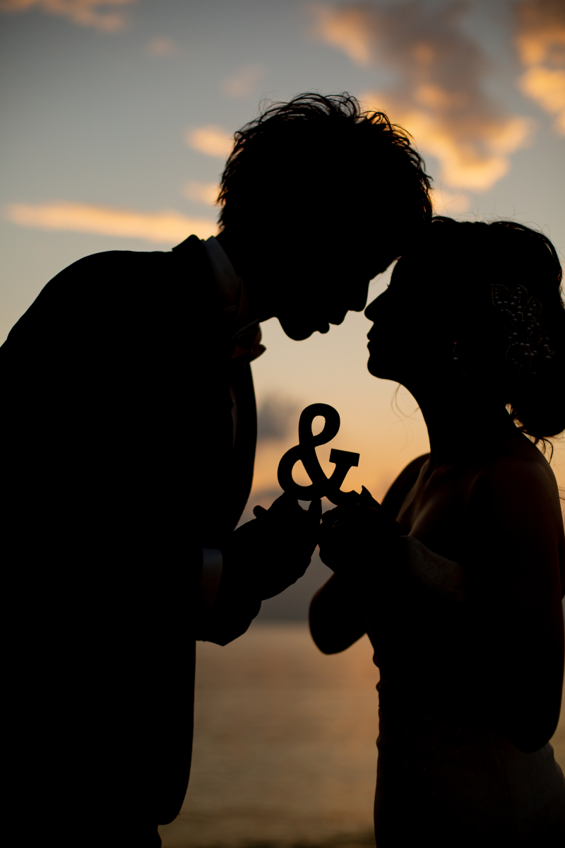 ＊天然ビーチで夕景撮影＊