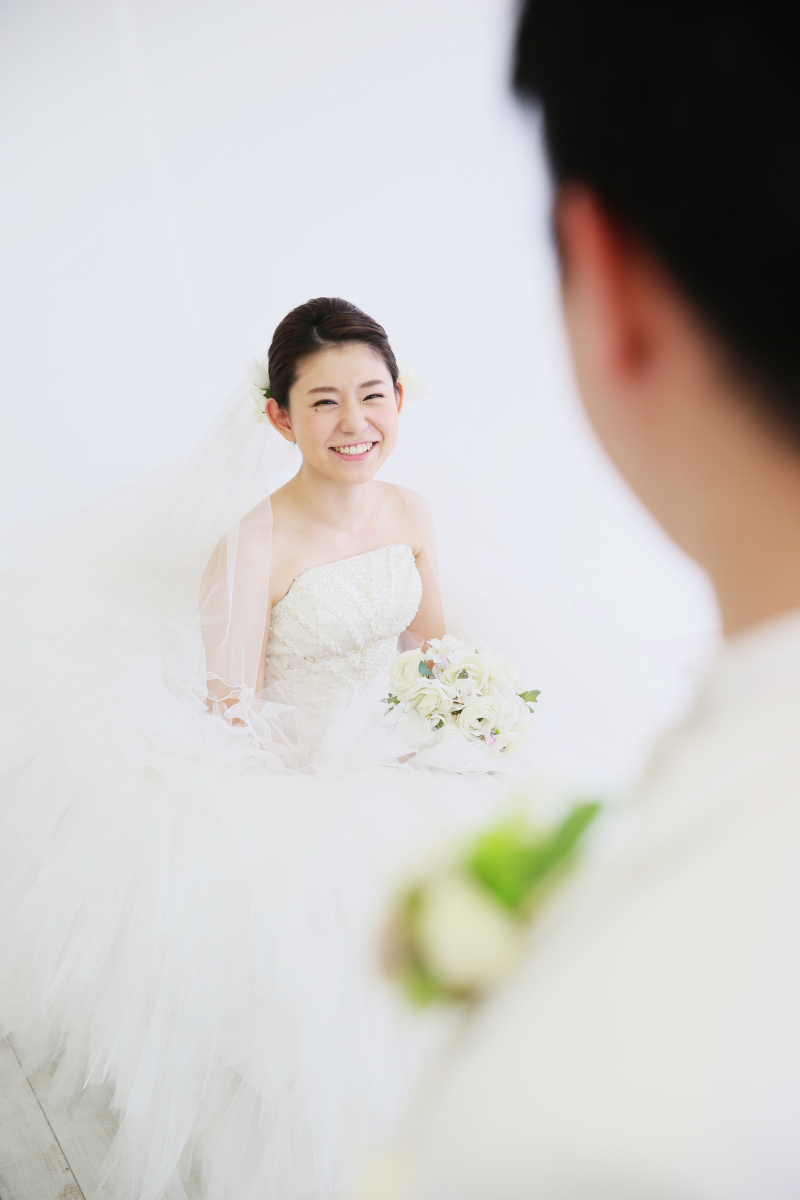 花嫁様を見つめて