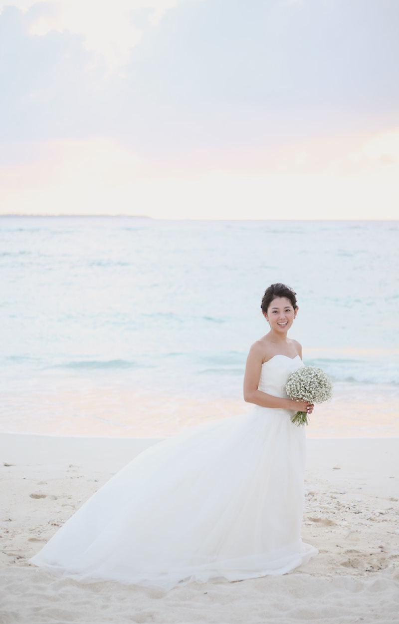 陽が沈んだ後のマジックアワーフォト