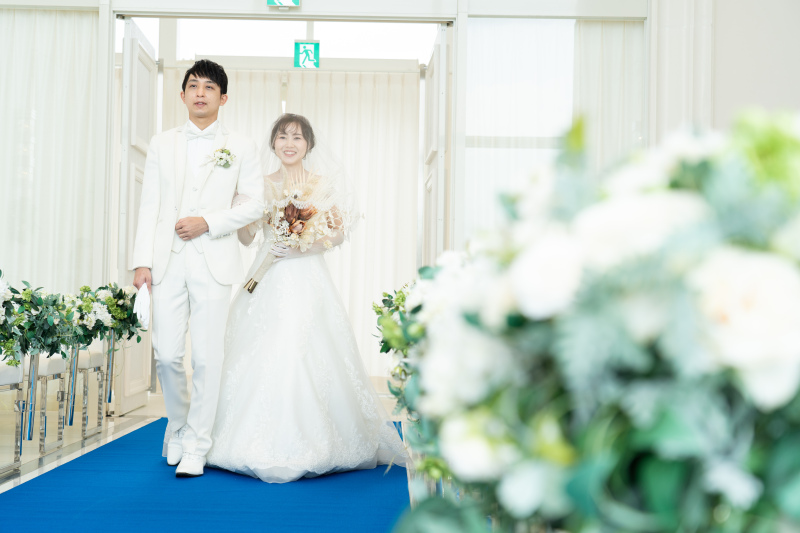 ＊真っ白なチャペル