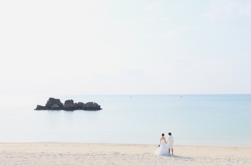 穏やかなビーチ