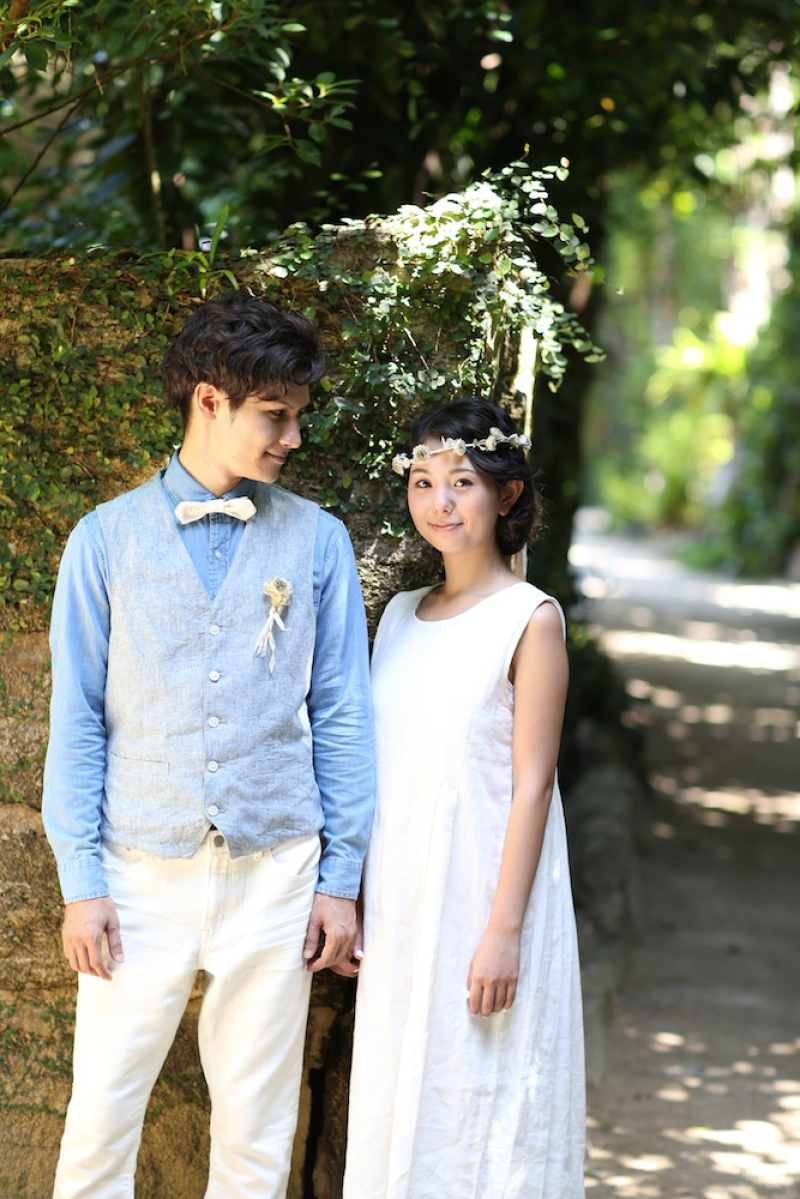 人気のフォトウェディングスポット～備瀬のフクギ並木①～