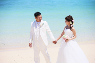 【チャペル・ビーチ撮影】ガーデンチャペル　愛知県　Ｔ様