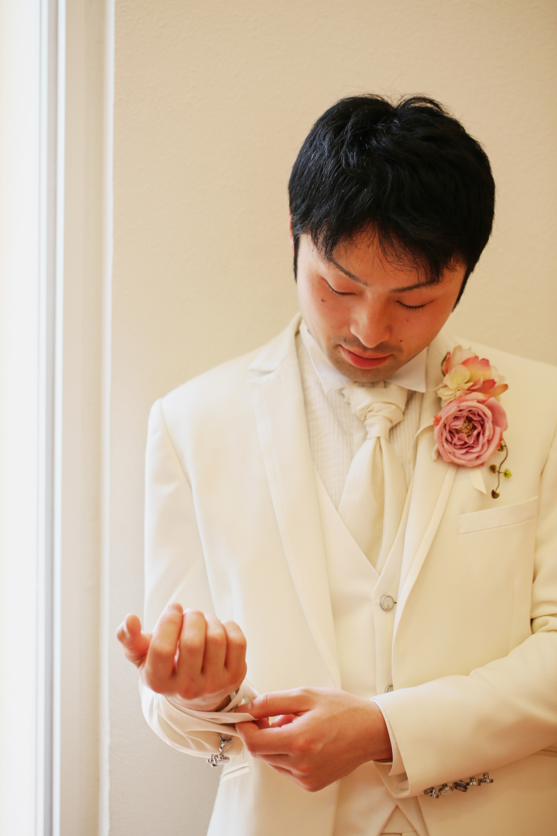 新郎様だって特別な日