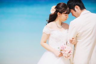 【ビーチ撮影】残波ビーチ 北海道 K様