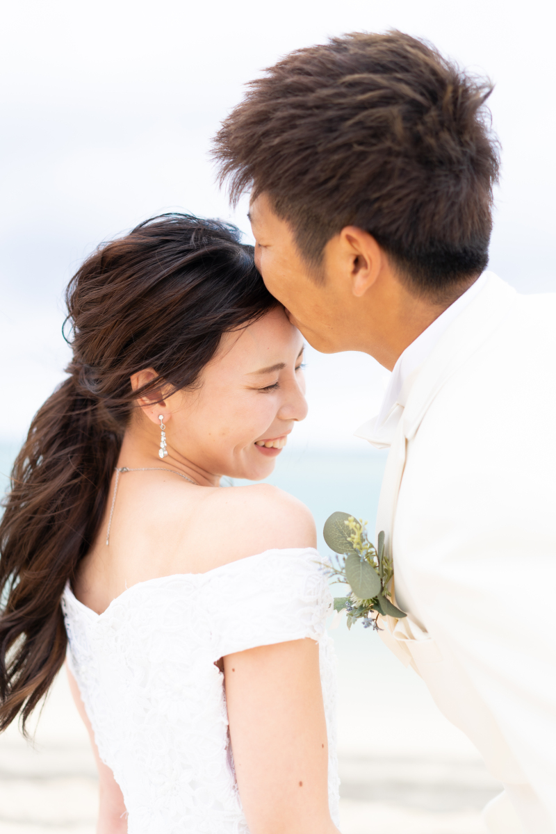 ＊おでこに、、