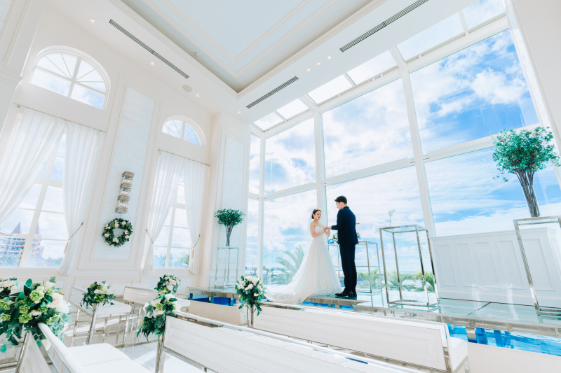 【チャペル＋フォトウェディング】アラハビーチ