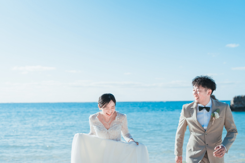【フォトウェディングプラン】アラハビーチ
