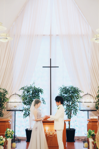 【チャペル撮影】ガーデンチャペル　大阪府　Ｅ様