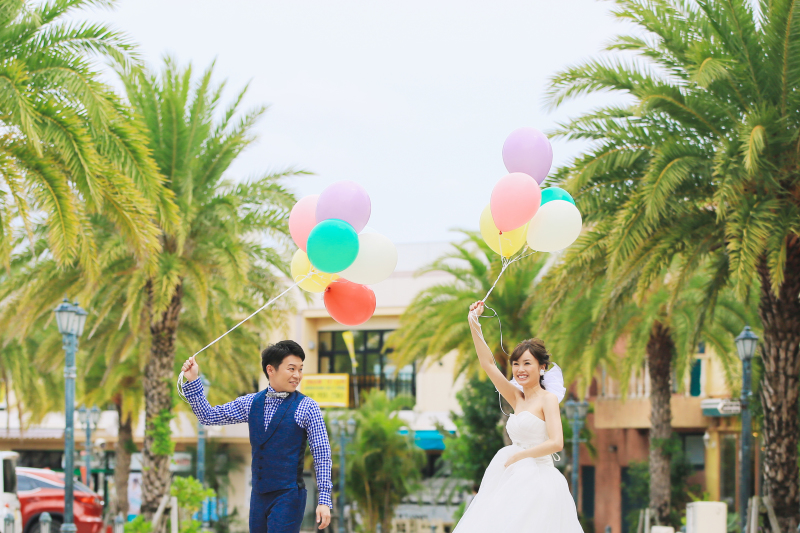 カラフルなバルーン