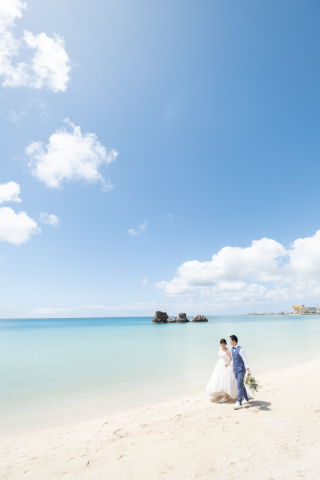 快晴！！美しき沖縄の海